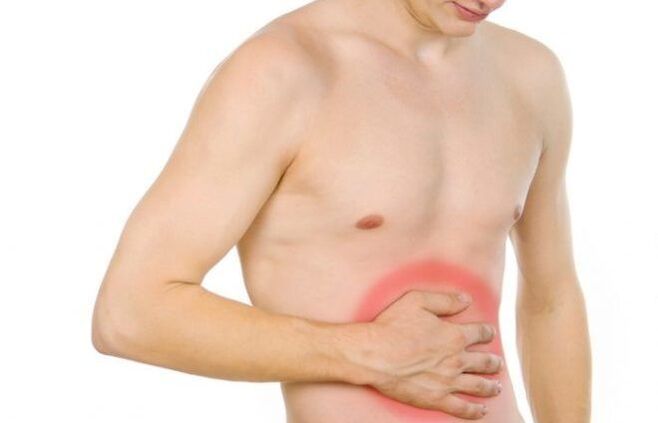 bolest břicha jako příznak přítomnosti parazitů